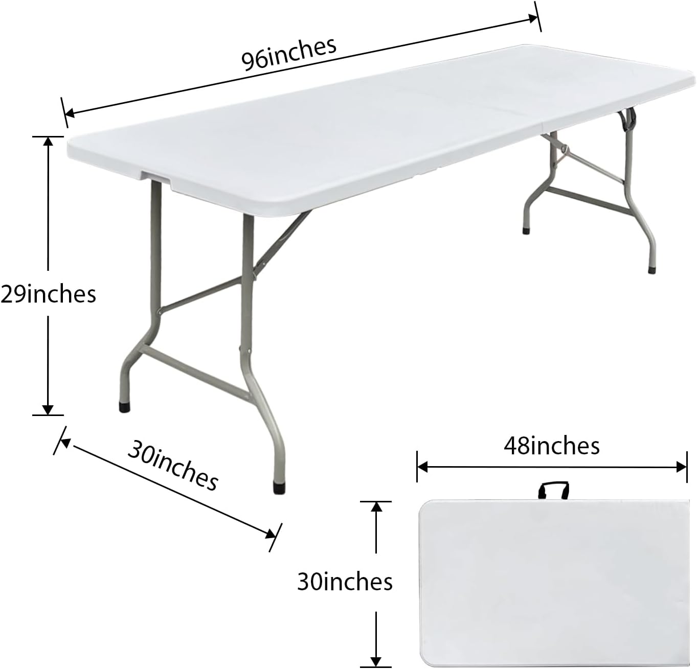 Rectangle Table 8ft